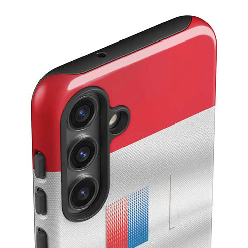 Serbia Soccer Flag Galaxy S25 Impact Case